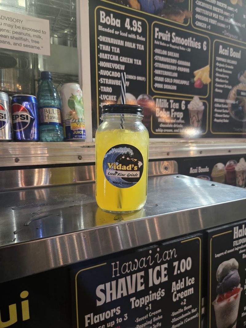 Lemonade in a Vidad's jar