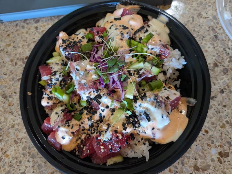 Poke bowl from Vidad's